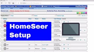 New installation of HomeSeer  Automate your house [upl. by Rehc]