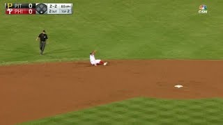 Galvis makes an outstanding stop for an out [upl. by Lelith]