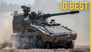 BEST 10 Most Effective SelfPropelled Artillery in The World [upl. by Tedda]