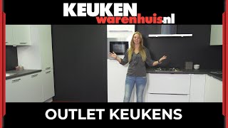 Keuken Outlet amp Outlet Keukens Inspiratie Voorbeelden en uitleg door Keukenwarenhuisnl [upl. by Bonilla153]