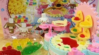 Sanrio Sugar Bunnies Shaped Gummy Choco Land 【Collector Cooking Toy】 [upl. by Lemart]