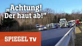 quotAchtung der haut abquot Polizeieinsatz an der deutschpolnischen Grenze  SPIEGEL TV [upl. by Eneleahs]