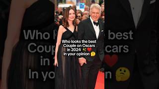 Who looks the best Couple on Oscars in 2024✨❤️ In your opinion🤔😍 oscars redcarpet couple metgala [upl. by Enilecram]