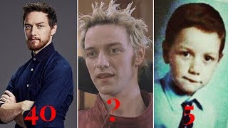 James McAvoy Transformation From 5 To 40 Years Old [upl. by Adigirb]