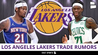 Lakers Tried Cam Reddish Dennis Schroder Trade Top Lakers Buyout Targets  Lakers Trade Rumors [upl. by Chan455]