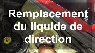 Remplacer le liquide de direction  Renault Clio 2 [upl. by Emmalynne]