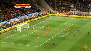 Iniesta 10 Spain V Holland World Cup 2010 Final [upl. by Cianca414]