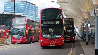 FULL ROUTE VISUAL  Docklands Buses Route 473 Stratford  North Woolwich [upl. by Aubrie455]