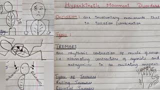 Which Are The Hyperkinetic Movement Disorders TremorsDystoniaChorea HemiballismusAthetosisTics [upl. by Vick]