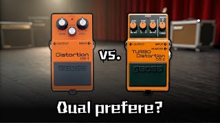 Boss DS1 Distortion vs Boss Ds2 Turbo Distortion No Talk [upl. by Lindley]