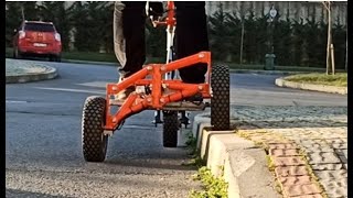 OffRoad ElectricScooter amp Tilt Suspension [upl. by Araldo]