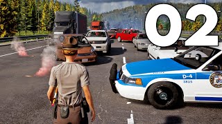 Police Simulator Highway Patrol  Part 2  Establishing Road Blocks to Catch Fugitives [upl. by Yong]