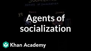 Agents of socialization  Behavior  MCAT  Khan Academy [upl. by Ahsinelg]