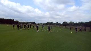 VT187  Lierse SK Conditietraining trainingsvorm 3 [upl. by Ereynihc]