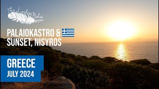 Palaiokastro amp Sunset Nisyros Greece 2024 [upl. by Ahsir]