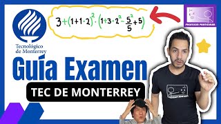 Ⓜ️​Guía ADMISIÓN TEC DE MONTERREY 𝙀𝙟𝙚𝙧𝙘𝙞𝙘𝙞𝙤𝙨 𝙃𝙖𝙗𝙞𝙡𝙞𝙙𝙖𝙙 𝙈𝙖𝙩𝙚𝙢á𝙩𝙞𝙘𝙖 😎​🫵​💯​ [upl. by Martinic]