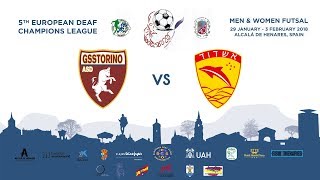 GSS TORINO vs DOLPHINS ASHDOD QUARTERFINALS MEN [upl. by Irac356]