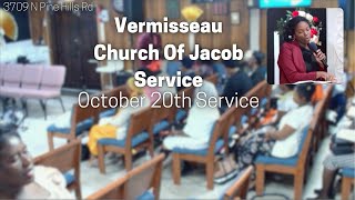 Eglise Vermisseau de Jacob Service Adoration October 20th 2024 [upl. by Asillim223]