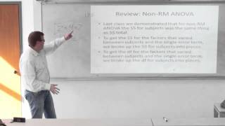 Statistics 17 Mixed ANOVA [upl. by Breban140]