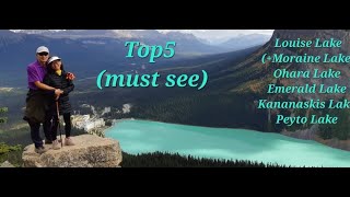 아름다운 호수 5선MUST see Top5 Lakes [upl. by Idnac304]