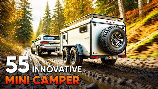 55 Most Innovative Mini Camper Trailers Youll Love to Tow [upl. by Gnap]