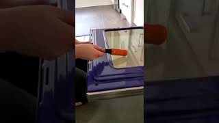 How to clean IN BETWEEN glass panels of oven door [upl. by Normi]