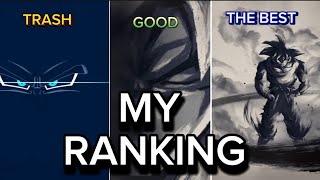 Ranking every Ultra Ink Art in dragon ball legends [upl. by Yssak487]