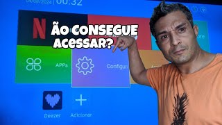 NÃO CONSEGUE ACESSAR AS CONFIGURAÇÕES Do HY300  FAÇA ISSO [upl. by Ellehcyar]