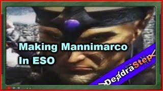 Making Mannimarco Character In ESO [upl. by Lander]