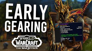 Get Up To 590 Before Season 1 Early Gearing Guide For The War Within [upl. by Beryle304]