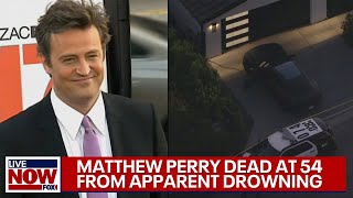 Matthew Perry dead Friends star dies of apparent drowning  LiveNOW from FOX [upl. by Inram]