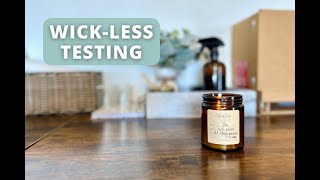 Wickless Testing amp Updates On Waxes [upl. by Hnirt]