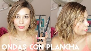 Ondas con Plancha  Pelo Corto [upl. by Gnouc]