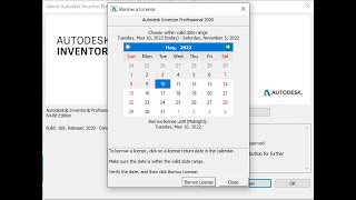 Borrow Autodesk Inventor License for use at Home [upl. by Viradis163]