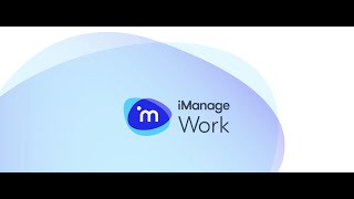 iManage Work 10  Outlook Client [upl. by Kwok]