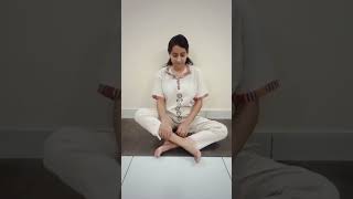 Correct way of doing Padmasana LotusPose padmasana yoga [upl. by Apple]