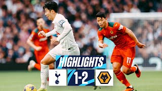 TOTTENHAM HOTSPUR 12 WOLVES  PREMIER LEAGUE HIGHLIGHTS [upl. by Kiersten]