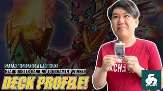 HEADQUARTER RANKING WINNER SALAMANGREAT DECK PROFILE  January 2024 OCG Banlist [upl. by Adel]