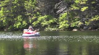 Remote Pond Float Tube [upl. by Foscalina]