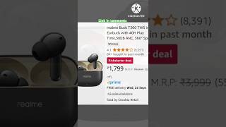 55 OFF🎁🎁realme Buds T300 TWS in Ear Earbuds40H Play Time30Db ANCDolby Atmosrealmebuds [upl. by Ranita832]