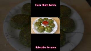 Hara bhara kabab😀🤩recipe food cooking [upl. by Nahtam]