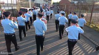 Cloughmills Crown Defenders No2  Pride Of The Maines Parade  010624 4K [upl. by Emeric]