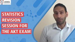 STATISTICS revision session for the AKT Exam [upl. by Tnaryb]