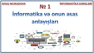 Dərs 1 İnformatika və onun əsas anlayışları [upl. by Aihselat]