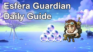 Esfera Guardian Guide  New Daily  MapleStory [upl. by Suiddaht]