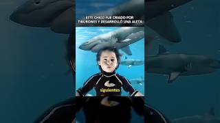 Este chico fue criado por tiburones y desarrolló una aleta peliculas resumen [upl. by Ricky]