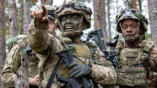 US Army soldiers Combat Training with Finnish Defense Forces  Karelian Lock 23 [upl. by Breana]