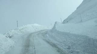 Mt Hutt Access Road Snow [upl. by Jyoti]