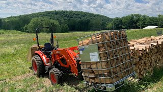 Bulk Firewood Storage At It’s Finest [upl. by Rozalin]