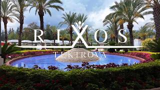 Rixos Premium Tekirova 5 Türkey 🇹🇷 [upl. by Gnourt9]